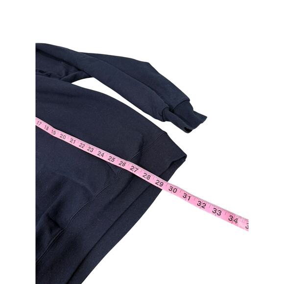 Notre Dame Navy Blue Champion Eco Fleece Sweatshirt Unisex Fit Size Large - Picture 6 of 6